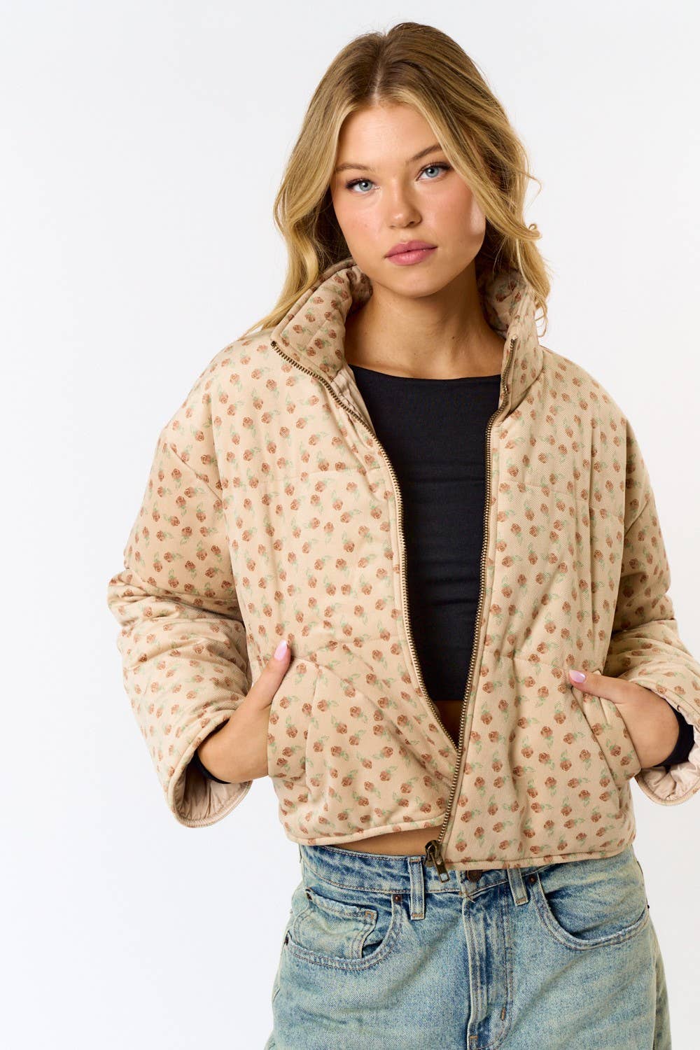 Chelsey Corduroy Puffer Jacket