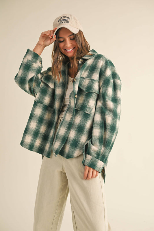 Hideaway Plaid Shacket